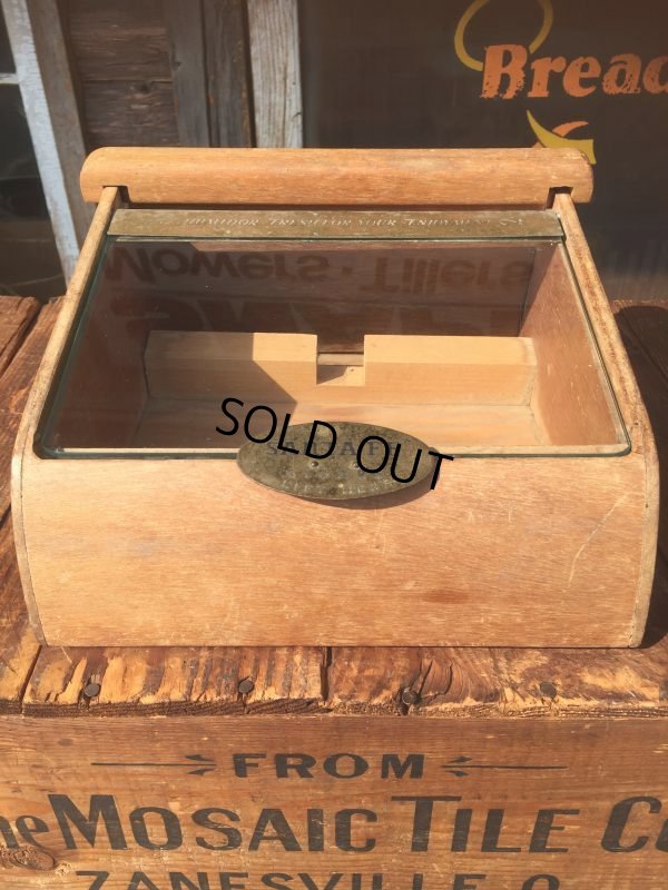 画像1: Vintage Santa Fe Cigers  Store Display Wood Box (AL737)