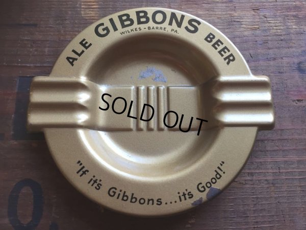 画像1: Vintage Gibbons Beer Ashtray (AL774)