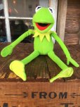 画像1: Vintage Muppets Kermit the Frog Plush Doll 28cm (AL796) (1)