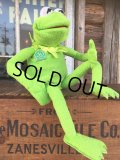 SALE 90s Vintage Muppets Kermit the Frog 30th Talking Doll (AL793)