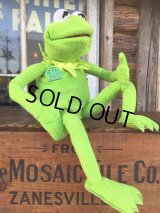 SALE 90s Vintage Muppets Kermit the Frog 30th Talking Doll (AL793)