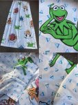 画像3: 90s Vintage Muppets Kermit the Frog Curtain (AL798) (3)