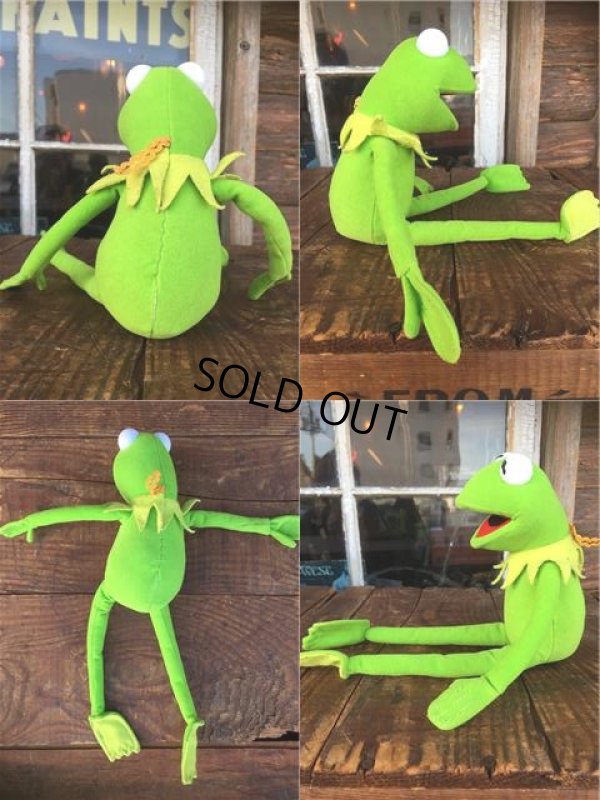 画像2: Vintage Muppets Kermit the Frog Plush Doll 28cm (AL796)