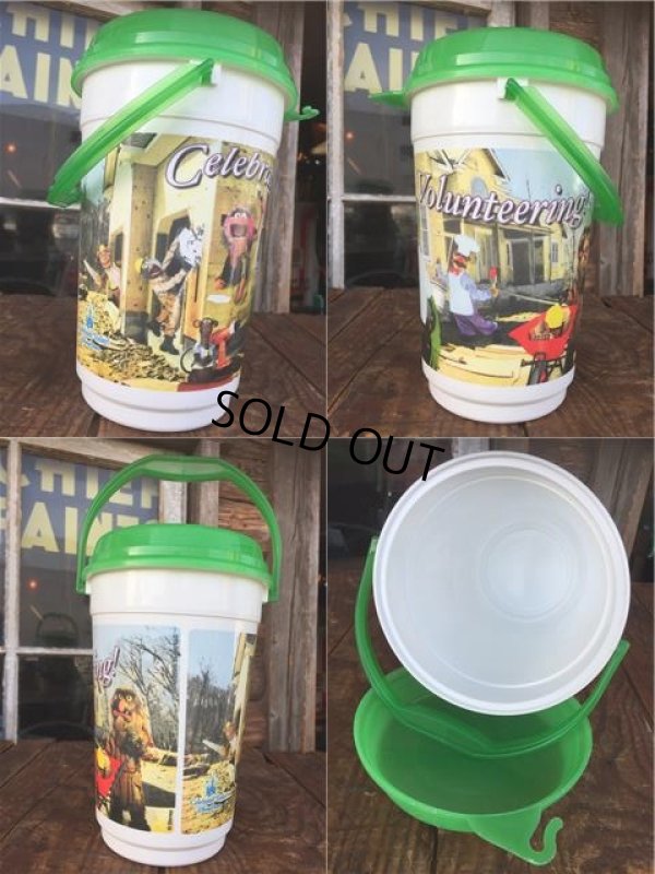 画像2: Vintage Muppets Kermit the Frog Souvenir Bucket (AL794)