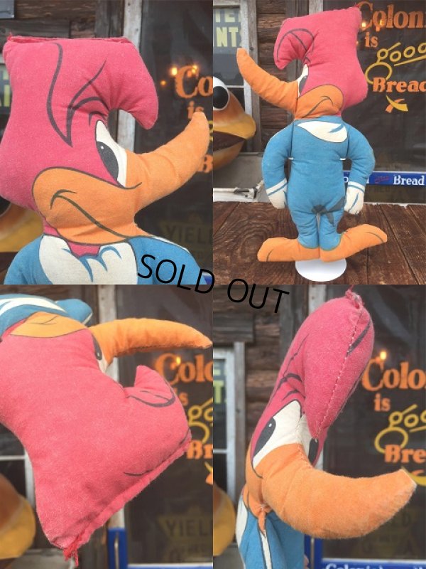 画像2: Vintage Woody Woodpecker Pillow Doll (AL806)