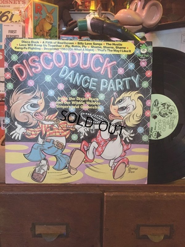 画像1: Vintage LP Disco Duck Dance Party (AL838) 