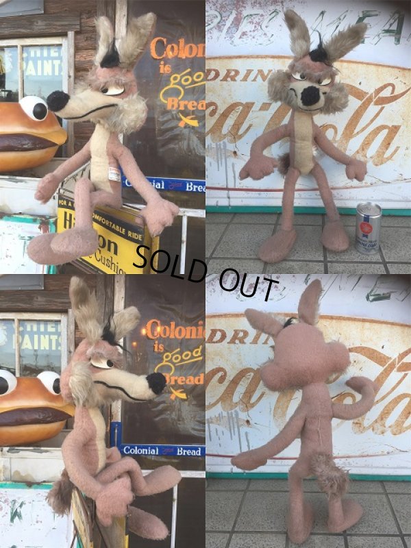 画像3: Vintage W.Coyote Plush Doll 65cm (AL846)