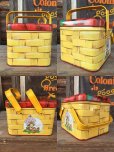 画像2: 80s Vintage SSC Tin Can Busket (AL849) (2)