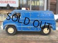 70s Vintage TootsieToy Die Cast Mini Car Police Van (AL886)