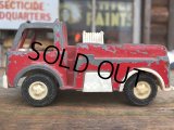70s Vintage TootsieToy Die Cast Mini Car Firetruck (AL885)