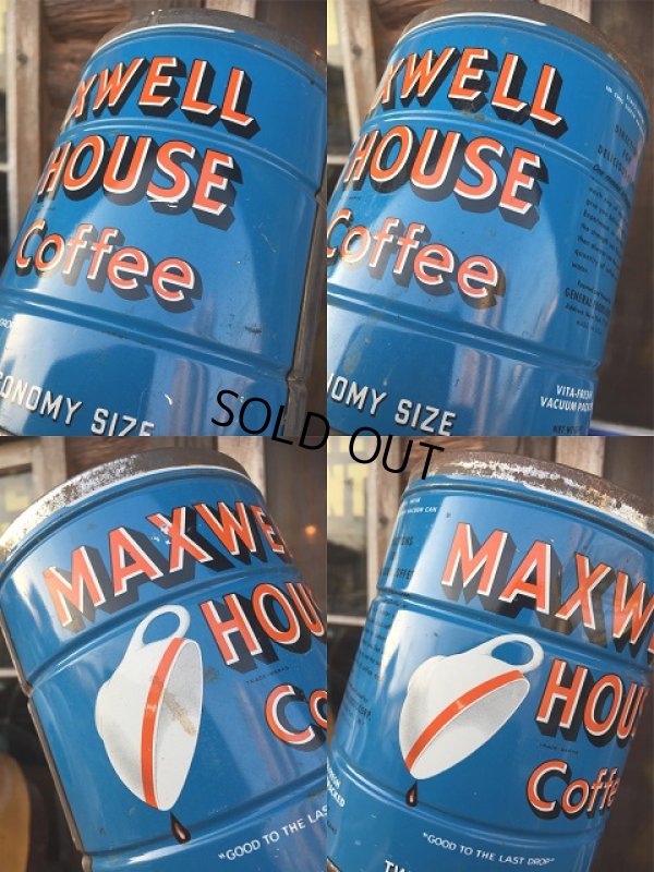 画像3: Vintage Maxwell House Coffee Can Two Pounds (AL895)