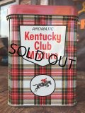 Vintage Kentucky Club Mixture Tobacco Tin Can (AL894)