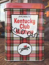 Vintage Kentucky Club Mixture Tobacco Tin Can (AL894)