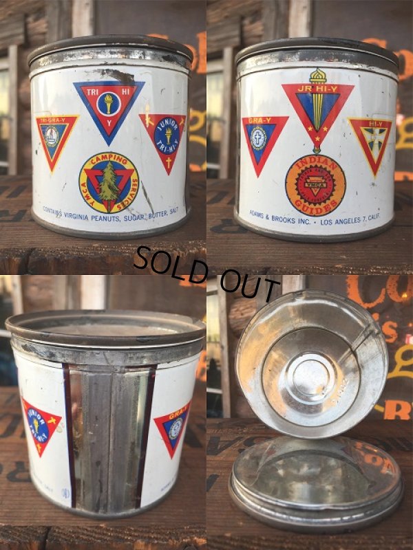 画像2: Vintage YMCA Peanuts Tin Can (AL898)