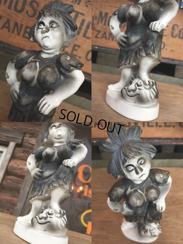 画像3: Vintage Weird People Ceramic Statue (AL910)