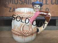60s Vintage Cowboy 3D Mug  (AL909)