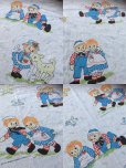 画像3: 70s Vintage Flat Sheet /  Raggedy Ann＆Andy (AL918) (3)