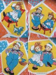 画像3: 70s Vintage Flat Sheet /  Raggedy Ann＆Andy (AL920) (3)