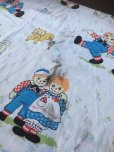 画像5: 70s Vintage Flat Sheet /  Raggedy Ann＆Andy (AL918) (5)