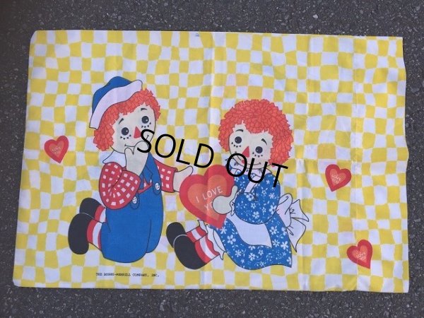 画像3: 70s Vintage Pillow Case /  Raggedy Ann＆Andy (AL922)