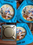 画像2: 50s Vintage Pin-Up Girl Ashtray WOODLAND BAR (AL941) (2)