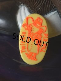 70s Vintage Twinkie the Kid Promo Ring Orange (AL944)