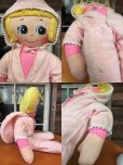 画像2: Vintage Pink Girl Rug Doll (AL951) (2)