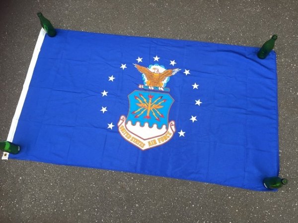 画像1: Vintage United States Air Force Flag Banner (AL953)