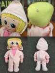 画像3: Vintage Pink Girl Rug Doll (AL951) (3)