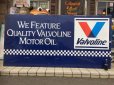 画像1: Vintage Valvoline Motor Oil Huge Sign (AL954) (1)