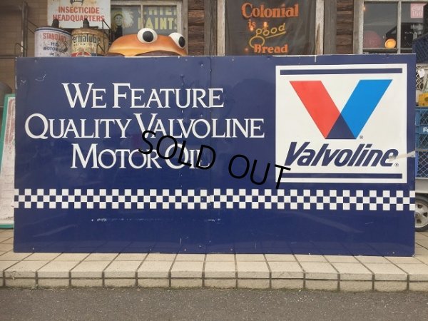 画像7: Vintage Valvoline Motor Oil Huge Sign (AL954)