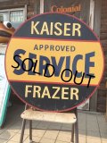 Vintage Kaiser Frazer Service 30" Sign (AL953)