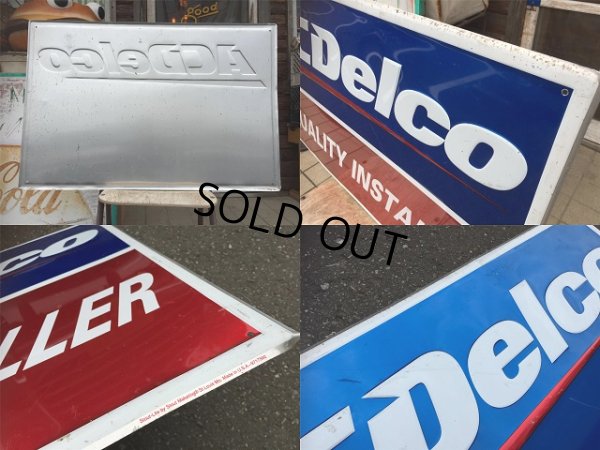 画像3: Vintage AC DELCO Embossed Sign (AL955)