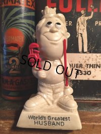 70s Vintage Message Doll / World's Greatest HUSBAND (AL3892) 