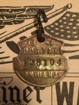 画像1: 40s Vintage Dog License Tag #128104 (AL4038) (1)