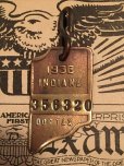 画像1: 30s Vintage Dog License Tag #356320 (AL4044) (1)