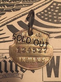 40s Vintage Dog License Tag #124527 (AL4034)