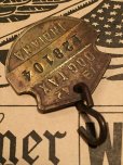 画像2: 40s Vintage Dog License Tag #128104 (AL4038) (2)