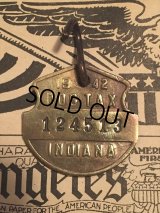 40s Vintage Dog License Tag #124513 (AL4028)