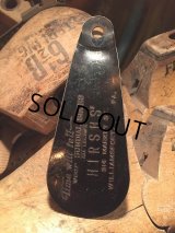 Vintage Advertising Shoe Horn Sundial Shoes Hirshs' (AL963)