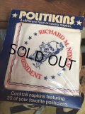 70s Vintage Politikins 20 Different Napkins (AL974)