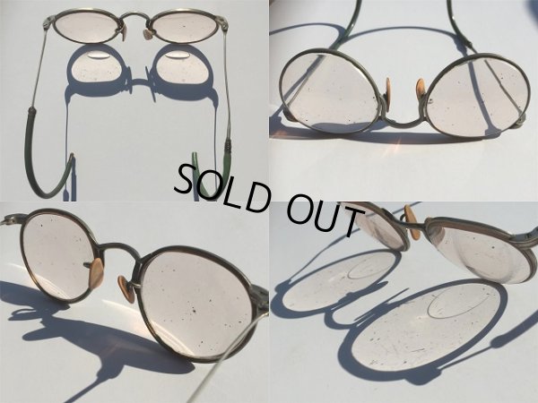 画像5: 〜50s Vintage American Optical Metal Glasses Case (AL880)