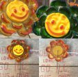 画像3: Vintage Decor Smiley Face Flower Orange (AL986) (3)