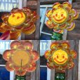 画像2: Vintage Decor Smiley Face Flower Orange (AL986) (2)