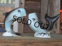 Vintage Dolphin Ceramic S&P Shaker (AL995) 