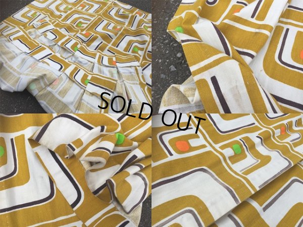 画像3: Vintage JCPenney Mod Mid Century Curtain (AL991)