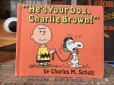 画像1: Vintage Book Snoopy He's Your Dog, Charlie Brown! (AL5392)  (1)