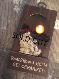 Vintage Mirror Tomorrow I Gotta Get Organzed (AL5239)