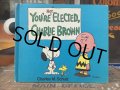 Vintage Book Snoopy You'RE NOT ELECTED Charlie Brown (AL5390) 