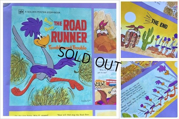 画像4: Vitage ROAD RUNNER Golden Storybook Poster w/frame (AL5616)